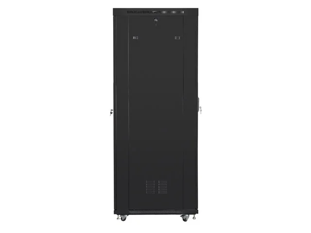 Lanberg rack cabinet 19" free-standing 42U/800x1000 (flat pack) with mesh door lcd black v2