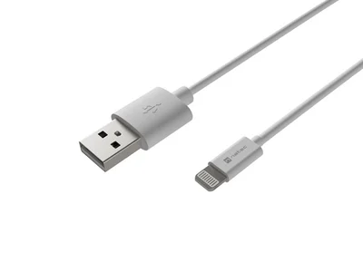 Natec Lightning(M) -> USB-A(M) cable 2m MFI Prati White