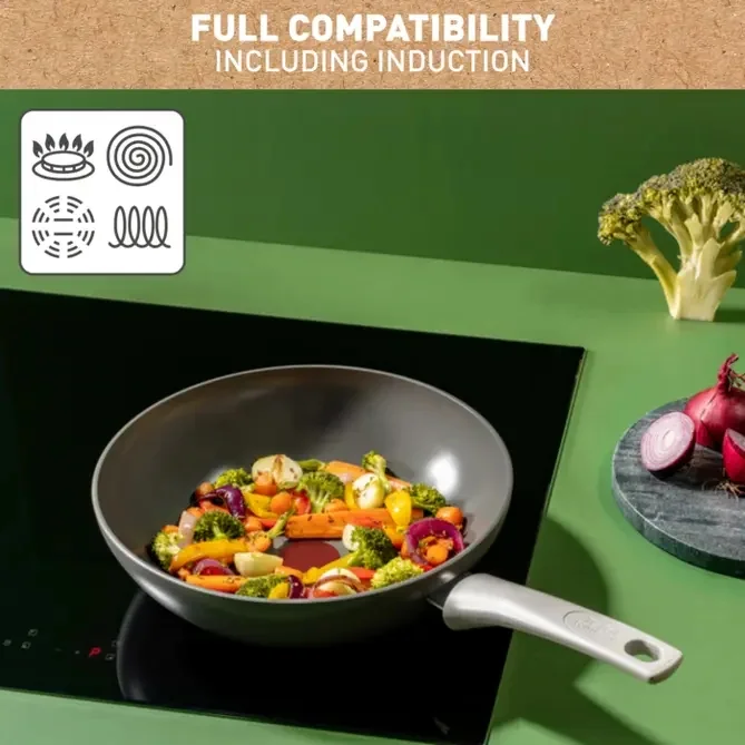 Уок тиган Tefal C4271932 28 см керамично покритие Renew On