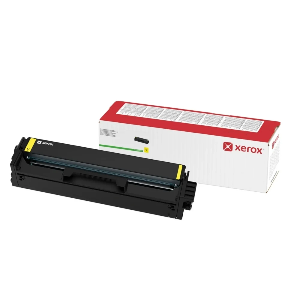 Тонер касета XEROX – High-Capacity, жълта, 2.5K страници, съвместима с Xerox C240/45/55/C3xx
