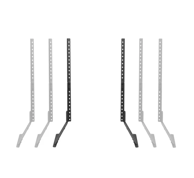 Neomounts DS45-430BL19 TV stand 1 screen 23-75", up to 40 kg, VESA 200x200-800x400, height adjustment 6,2 cm, Black