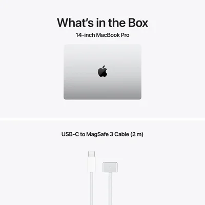 Apple 14-inch MacBook Pro: Apple M5 chip with 10-core CPU and 10-core GPU, 24GB, 1TB SSD - Silver