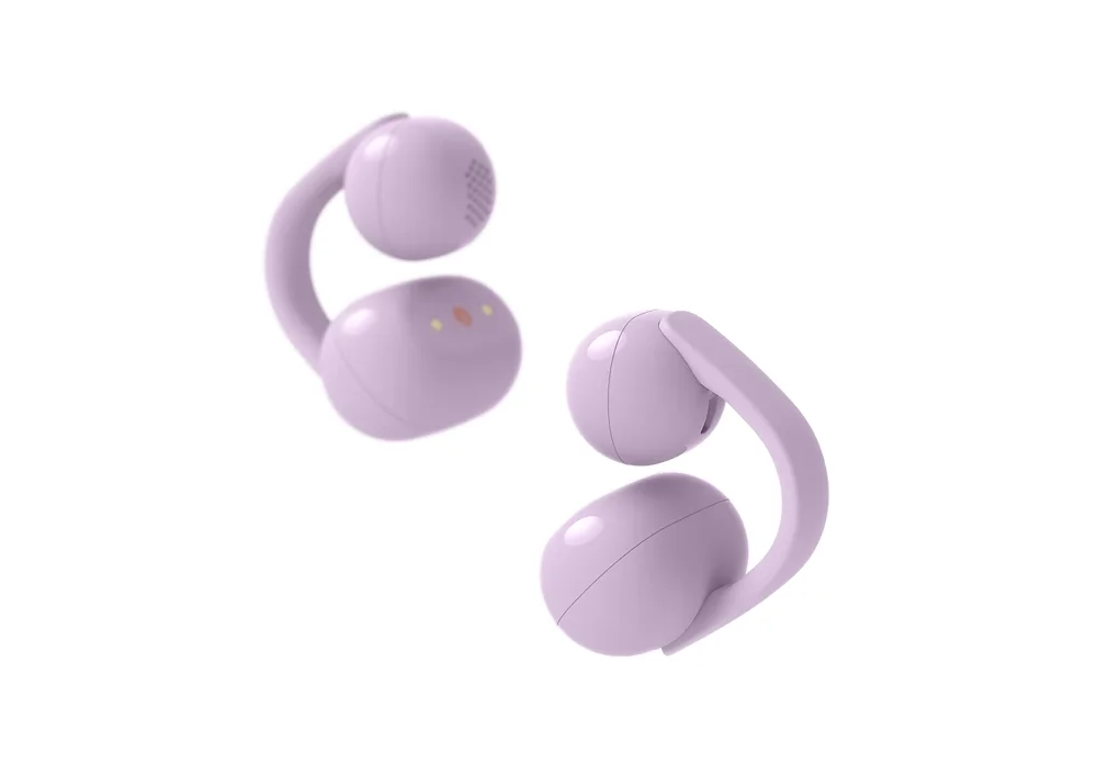 Sony LinkBuds Clip WF-LC900 TWS Open-ear Earbuds , lavender