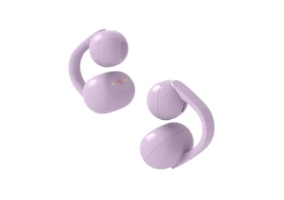 True Wireless слушалки Sony – LinkBuds Clip WF-LC900, open-ear, лавандула