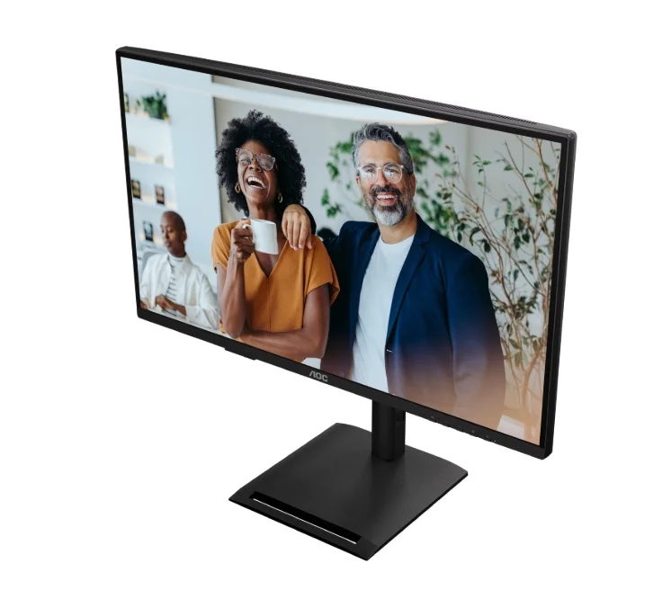 AOC Q27P4CV, 27" IPS WLED, 2560x1440@120Hz, 4ms GtG, 350cd m/2, 1500:1, 50M:1 DCR, Adaptive Sync, FlickerFree, Anti-Blue Light, 2Wx2, Tilt, Height Adjust, Pivot, Swivel, HDMI, DP, USB hub, RJ45