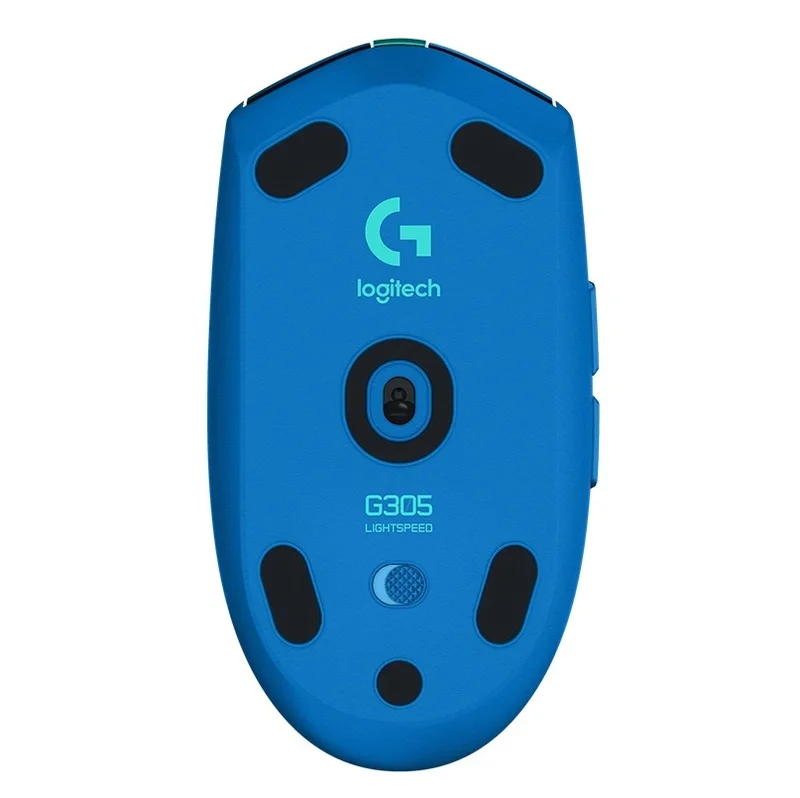 Гейминг мишка Logitech – G305 LIGHTSPEED, безжична, 12000 dpi, 6 бутона, синя