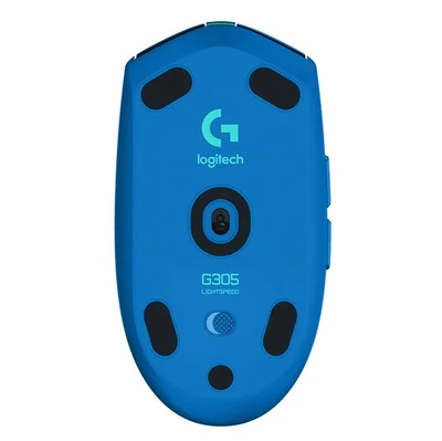 Гейминг мишка Logitech – G305 LIGHTSPEED, безжична, 12000 dpi, 6 бутона, синя