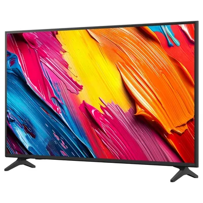 LG 50QNED70A6A, 50" 4K QNED HDR Smart TV, 3840x2160, DVB-T2/C/S2, Alpha 7 AI 4K Gen8, HDR10/HLG, webOS  ThinQ, 4K Upscaling, WiFi 5, Voice Controll, Bluetooth 5.0, AirPlay 2, LAN, CI, HDMI, SPDIF,USB Input, 2 pole Stand, Black