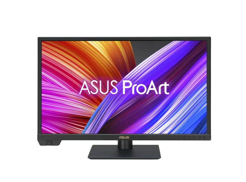 Asus ProArt Display PA24US Professional Monitor, 24'', IPS, 4K UHD (3840 x 2160), 350cd/m2,Built-in Motorized Colorimeter, Self/Auto Calibration, HDR-10, HLG, 99% Adobe RGB, 95% DCI-P3, DE < 1,12G-SDI, USB-C PD 80W, VESA DisplayHDR 600, Hardware Calibra