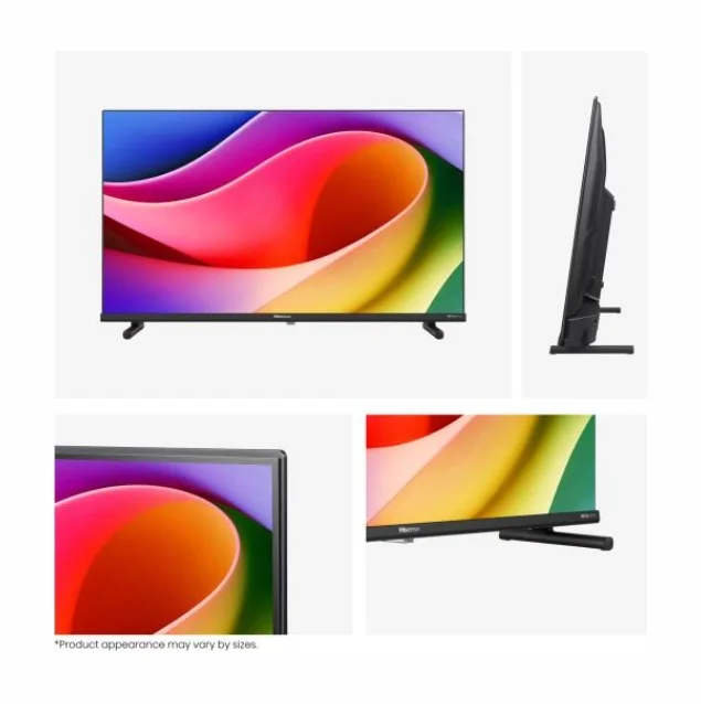 Hisense 32" A5Q, Full HD 1920x1080, QLED, Quantum Dot, HDR, HLG, DTS HD, Light Sensor, Dolby Audio, Smart TV, WiFi, WiFi Direct, 2xHDMI, 2xUSB, LAN, CI+, DVB-T2/C/S2, Black