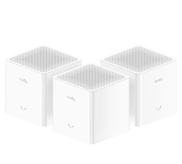 Cudy M1200 (3-Pack) AC1200 Wi-Fi Mesh Solution 867Mbps at 5GHz + 300Mbps at 2.4GHz