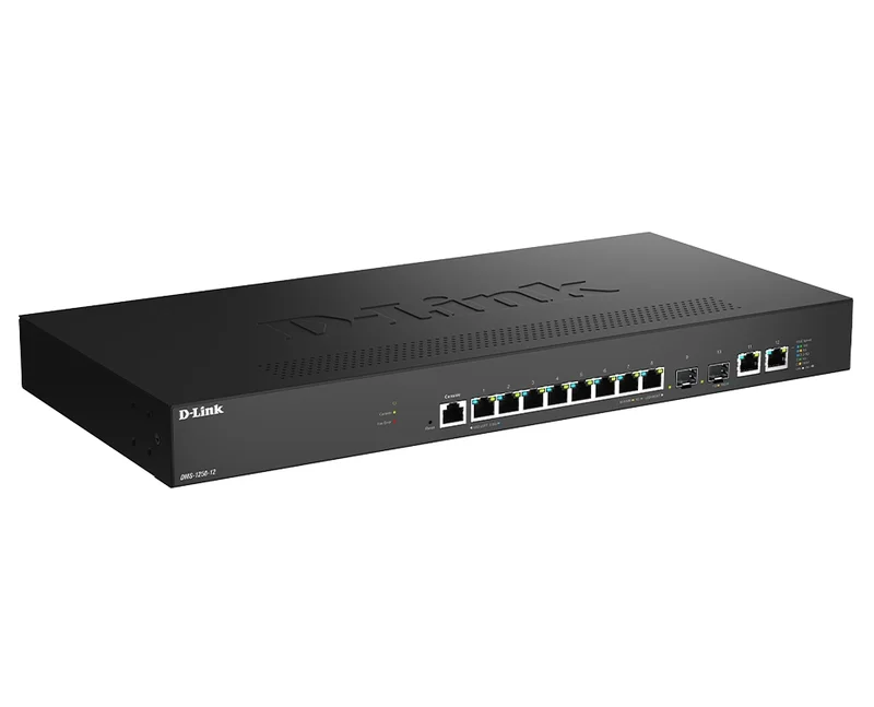 D-Link 8-Port 2.5Gbps + 2-Port 10Gbps + 2-Port 10G SFP+ Smart Managed Switch