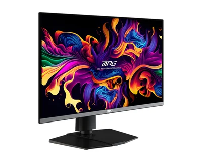 MSI MPG 272URX QD-OLED, 26.5", 0.03ms, 240Hz, 3840x2160 (UHD), 16:9, FLAT, Oled care 2.0, G-Sync Compatible, ClearMR 13000, HDR, 1.5M:1, 100M:1, DP(2.1a), 2xHDMI 2.1, 1xTypeC DP alt. w/PD (98W), USB HUB, Pivot, Heigh Adj., Black, 8kg