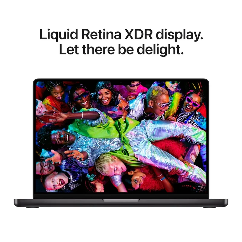 Apple 14-inch MacBook Pro: Apple M5 Pro chip with 15-core CPU and 16-core GPU, 24GB, 2TB SSD - Space Black