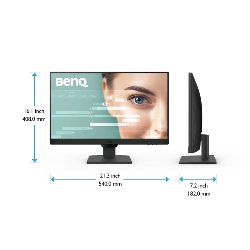BenQ GW2490, 23.8" IPS, GtG 5ms, 1920x1080 FHD, 100Hz, 99% sRGB, Eye Care Reminder, Flicker-free, LBL+, B.I. Gen 2, 1300:1, 20M:1 DCR, 8 bit, 250cd/m2, 2xHDMI, DP, Sp.2x2W, Headphone jack, Line In, Tilt, Vesa, ES