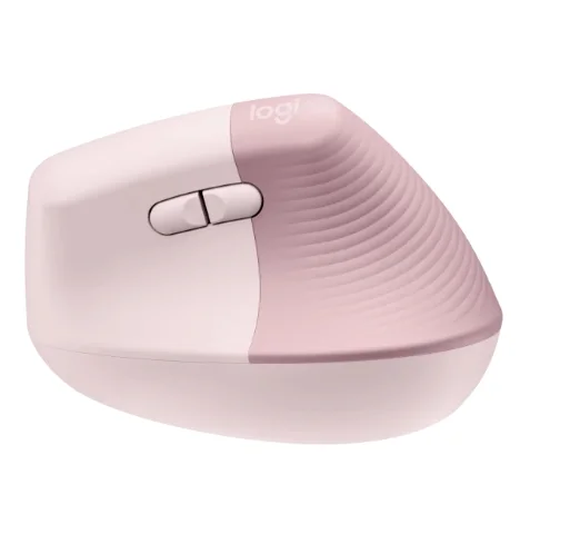 Мишка Logitech Lift вертикална ергономична розова