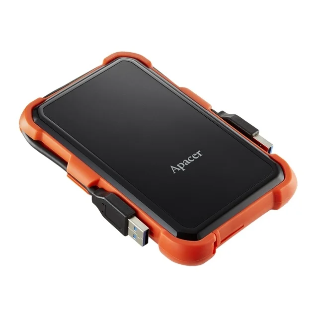 Apacer AC630, 2TB 2.5" SATA HDD USB 3.2 Military-Grade Shockproof Portable Hard Drive