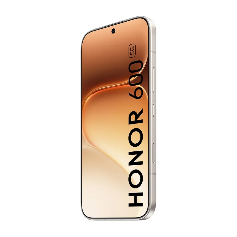 Смартфон HONOR Honor 600 512GB 6.57" AMOLED 120Hz, Snapdragon 7 Gen 4, 8GB RAM, 200+12MP/50MP, 6400mAh, Android 16, Golden White