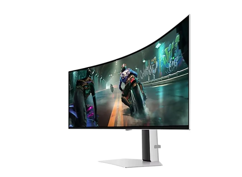 Samsung LS49DG910, 49" Odyssey G9 GAMING, Curved OLED, 1800R, 144Hz, Smart. 32:9, 5120 x 1440, Display Port , HDMI,Micro HDMI, USB Hub, Silver + Logitech G102 Mouse, Lightsync RGB, 8000 DPI, 6 Programmable Buttons, Black