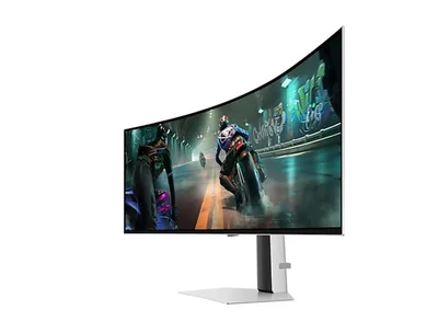 Samsung LS49DG910, 49" Odyssey G9 GAMING, Curved OLED, 1800R, 144Hz, Smart. 32:9, 5120 x 1440, Display Port , HDMI,Micro HDMI, USB Hub, Silver + Logitech G102 Mouse, Lightsync RGB, 8000 DPI, 6 Programmable Buttons, Black