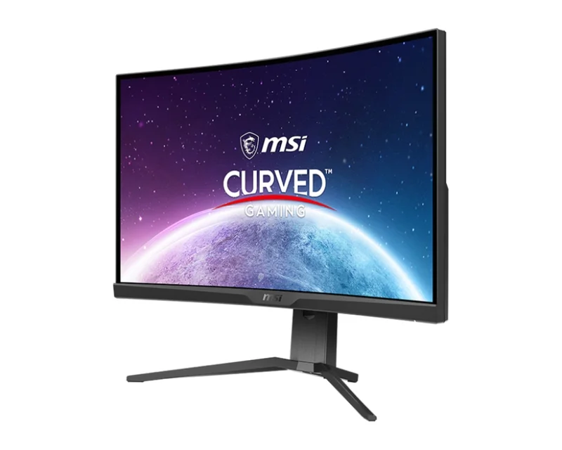 MSI MAG 275CQRXF, 27", Rapid VA, 240Hz, 1ms, WQHD 2560x1440, FreeSync Premium, Curved, HDR 400, ClearMR 7000, APP, KVM, Mystic Light, Console Mode, 300 nits, 2500:1, 100M:1, 1x DP(1.4a), 2x HDMI (2.0b), 1x Type-C (DP alt.), Heigh Adj. 130mm, Tilt, Vesa