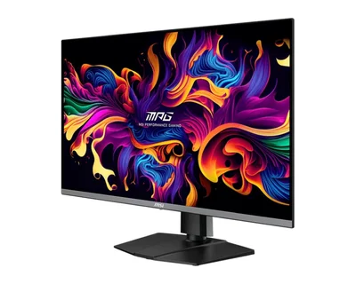 MSI MPG 321URX QD-OLED, 31.5", 240Hz, 0.03ms, UHD 3840x2160, Oled Care 2.0, Fanless Design w Graphene, ClearMR 13000, HDR True Black 400, AI VISION, 250 nits, 1500000:1, 100M;1, DP(1.4a), 2x HDMI(2.1), Type-C (DP alt. PD 90W), KVM, Adj.Stand 100mm, 9.6 k