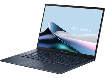 Asus Zenbook UX3405CA-ST1098W,Intel Ultra 7 255H 2.0 GHz (24MB Cache, up to 5.1 GHz, 16 cores, 16 Threads), 14.0 OLED WQXGA+(WQ+) 2880X1800 16:10 Bend+500nits Glare , 120 Hz, LPDDR5X 16GB ( on board ),1TB  SSD G4, Windows 11 , Ponder Blue