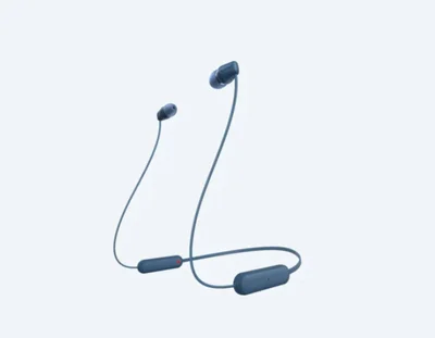 Безжични слушалки Sony – WI-C100, сини