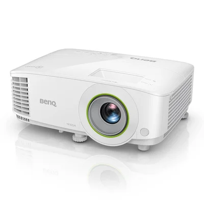 BenQ EW600, Wireless Android-based Smart Projector, DLP, WXGA (1280x800), 16:10, 3600 Lumens, 20000:1, Zoom 1.1x, Speaker 2W, USB Reader for PC-Less Presentations, Built-in Firefox, BT 4.0, Dual Band WiFi, 3D, Lamp 200W, up to 15000 hrs, 2.5 Kg, White