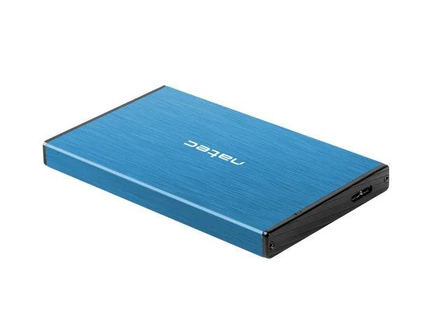 Natec External HDD/SSD Enclosure Rhino Go SATA 2.5" USB 3.0 Blue