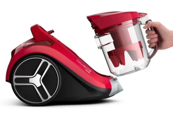 Rowenta RO4853EA COMPACT POWER XXL, RED, 2.5L, 550W, 75dB, parquet - crevice tool - upholstery nozzle