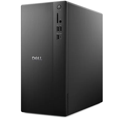 Настолен компютър Dell Pro Tower Essential QVT1260, Intel Core i5-14400, 16GB DDR5, 512GB SSD, Intel UHD Graphics 730, Wi-Fi 6, Windows 11 Pro, черен