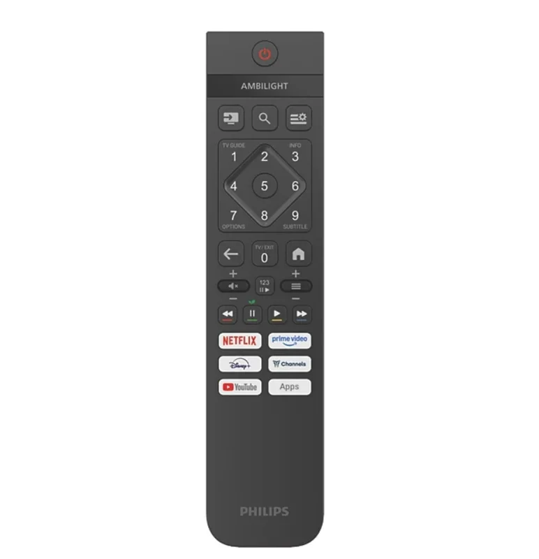 Philips 43PUS8001/12, 43" 4K UHD LED, 3840 x 2160p, 60Hz, 3 sided Ambilight, DVB-T/T2/T2-HD/C/S/S2, CL+2.0, Perfect Pixel UHD, HDR10, HLG, Titan OS, Dolby Atmos, 3*HDMI, 2*USB, 802.11ac, BT 5.2, Easy Link 3.0, 20W RMS, Black