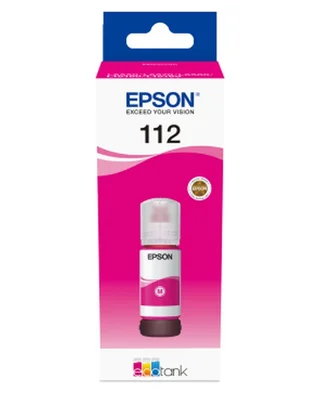 Мастило EPSON 112 EcoTank Magenta пигментно 70ml