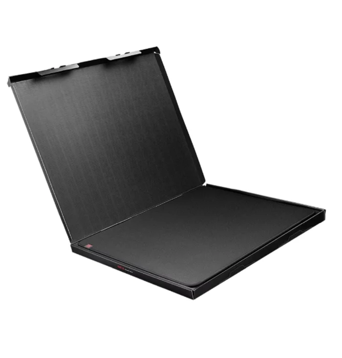 BenQ ZOWIE GTF-X Large 470x390 mm, Gaming Mouse Pad for Esports, Cloth surface, Rubber Base Softness Medium, Thickness 3.5 mm, Stitched edges, Low friction surface, Combination of cloth and plastic, Liquid resistant surface, Uniform high-density rubber