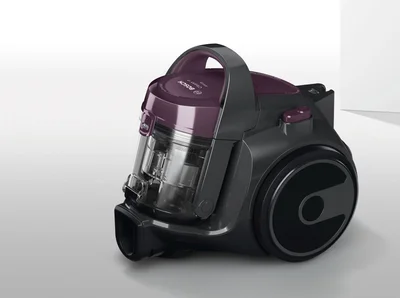 Bosch BGC05AAA1, Vacuum Cleaner, 700 W, Bagless type, 1.5 L, 78 dB(A), Energy efficiency class A, purple/stone gray