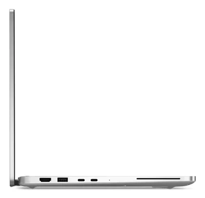 Dell Pro 14 Plus PB14250, Intel Ultra 7 266V vPro (48 TOPS NPU, 8 cores, up to 5.0 GHz), 14, FHD+, 300 nit, 45% NTSC, AG, 16 GB: LPDDR5x, 8533 MT/s (onboard), 512 GB SSD, Integrated Intel graphics, 5MP+IR Cam, Wi-Fi 7, FPR, Backlit Kb, Win 11 Pro, 3Y PS