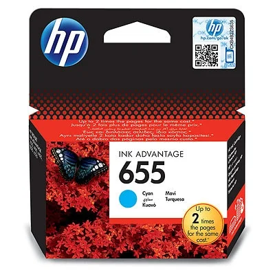 Мастило HP 655 Cyan за Deskjet Ink Advantage