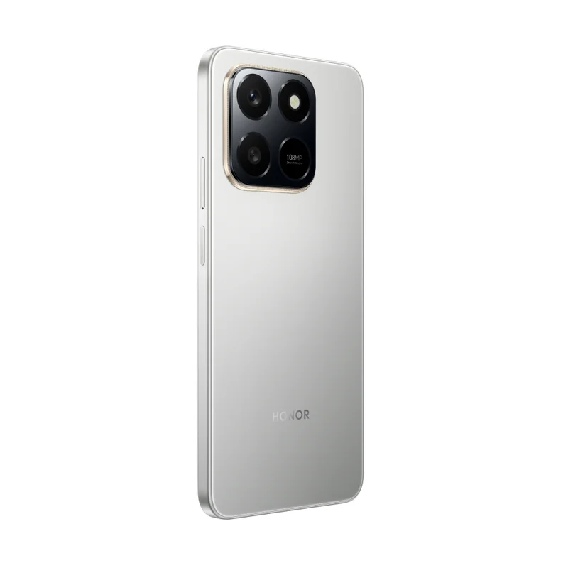 Honor X7d Meteor Silver, Logan-N41C, 6.77" TFT LCD, 1610x720, Qualcomm Snapdragon 685 (4x2.8GHz+4x1.9GHz), 8GB, 256GB, 108+2MP/8MP, 6500mAh, FPT, BT, USB Type-C, IP64, Android 15, MagicOS 9.0