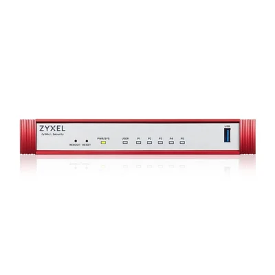 ZyXEL  USG FLEX 50 H, 5 Gigabit user-definable ports, 1*USB with 1 YR Entry Defense Pack