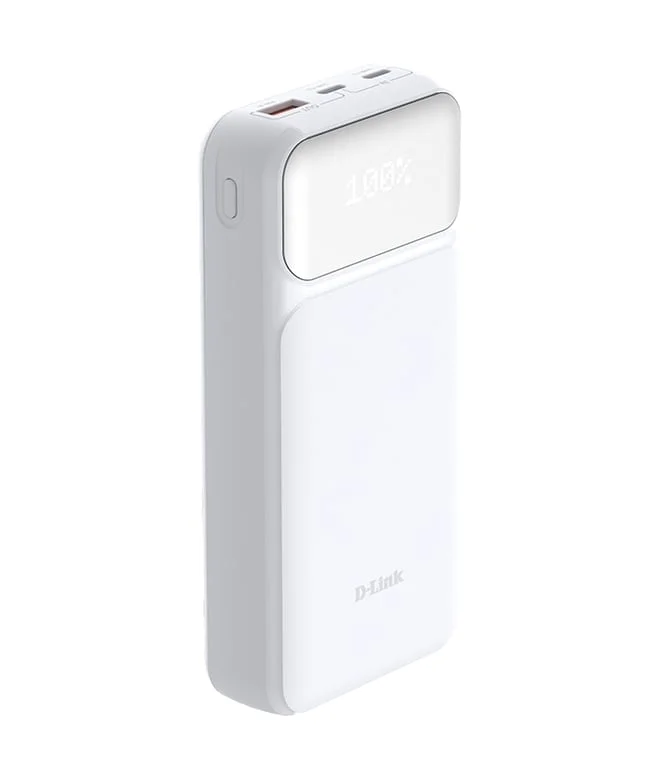 Външна батерия D-LINK 20000mAh Бял