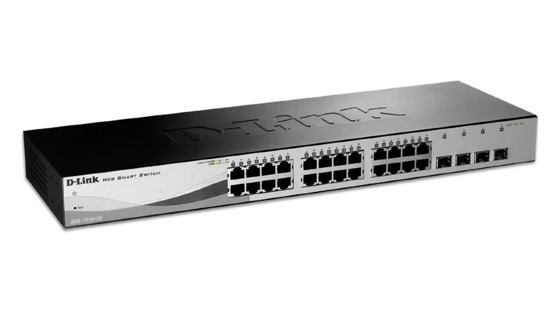 D-Link 24 10/100/1000 Base-T port with 4 x 1000Base-T /SFP ports