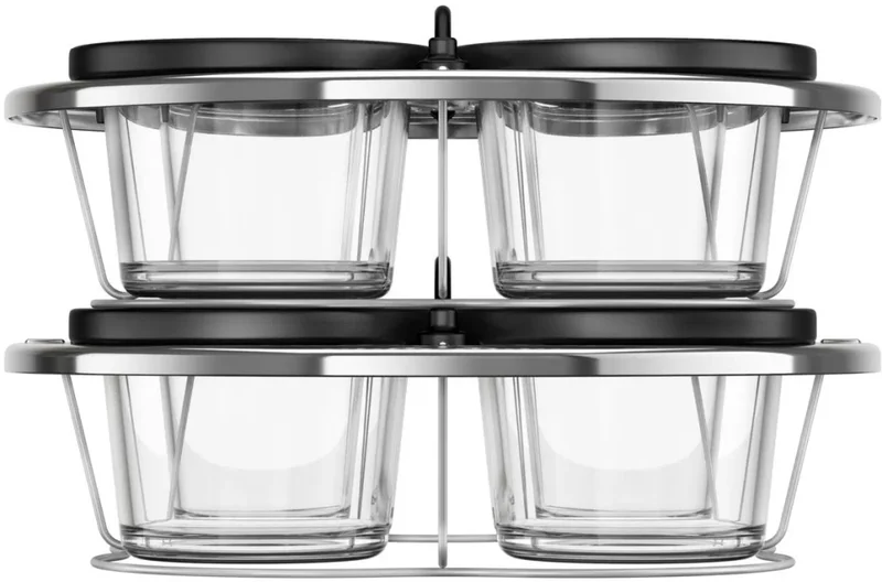 Tefal XA6140E0 8 glass jars with lids for Cook4me