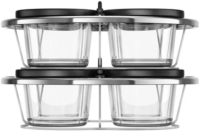 Tefal XA6140E0 8 glass jars with lids for Cook4me