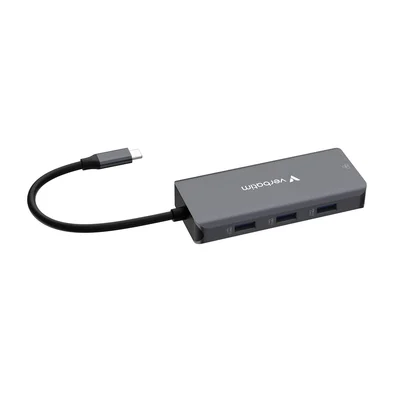 Verbatim USB-C Essentials Multiport Hub 6 Port with RJ45