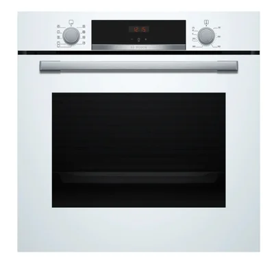 Bosch HBA534BW3 SER4, Oven A+, ecoClean back+Hydro, 7 HM, 1 lvl rail, White