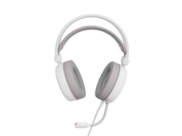 Геймърски слушалки Genesis Neon 613 G2 с микрофон, RGB подсветка, бели