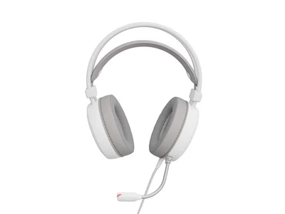 Геймърски слушалки Genesis Neon 613 G2 с микрофон, RGB подсветка, бели