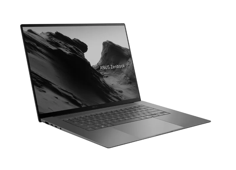 Asus Zenbook S UM5606GA-SR391XNA, AMD Ryzen 9 465 ,2.0GHz (34MB Cache, up to 5.0GHz)50TOPS, 16 " OLED WQXGA+(WQ+) 2880*1800 16:10 Bend+500nits, 120Hz, Glare , 32GB LPDDR5X (32GB on BD),2TB SSD, Backlit Kbd, Win 11 Pro,Antrim Gray, Sleev, no adapter