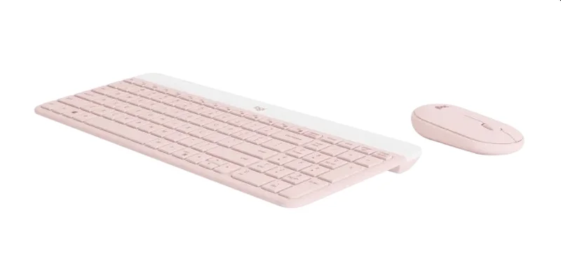 LOGITECH MK470 Slim Combo   - ROSE - US INT'L - 2.4GHZ - INTNL-973